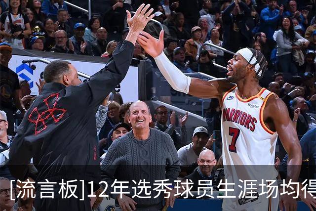 [流言板]12年选秀球员生涯场均得分榜：利拉德25.1分第一、浓眉第二